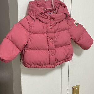 Moncler Pink Kids Jacket